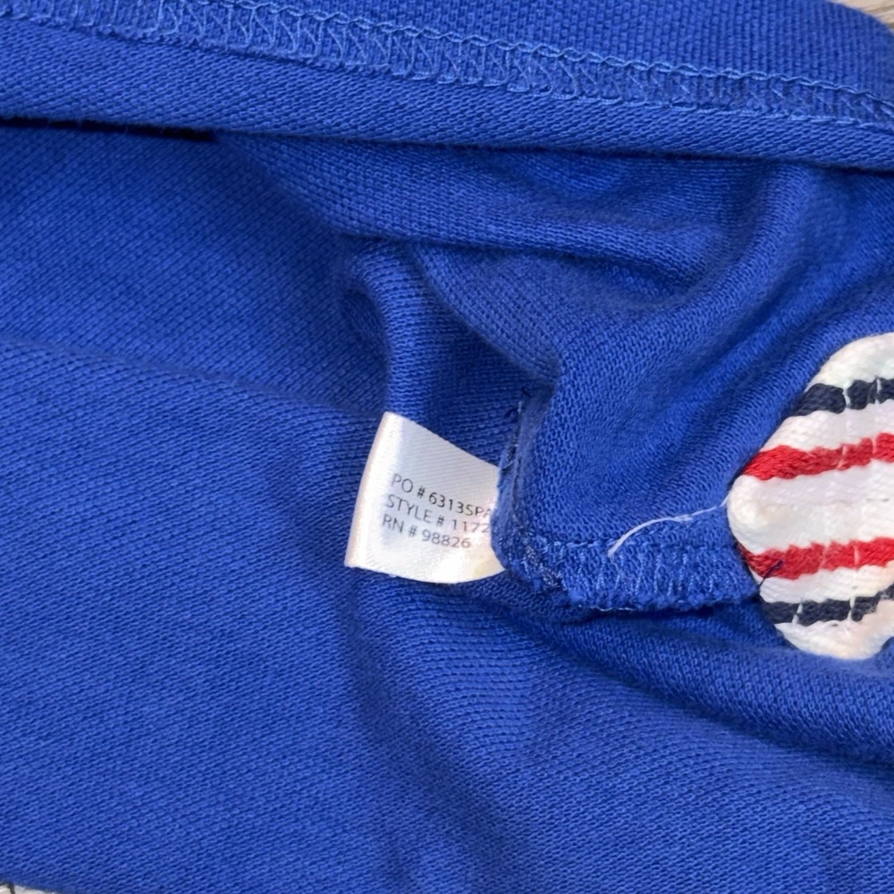 U.S. Polo Association Slim-Fit Shirt Mens XL Blue Polo Red Whit Navy Stripe - Picture 6 of 11